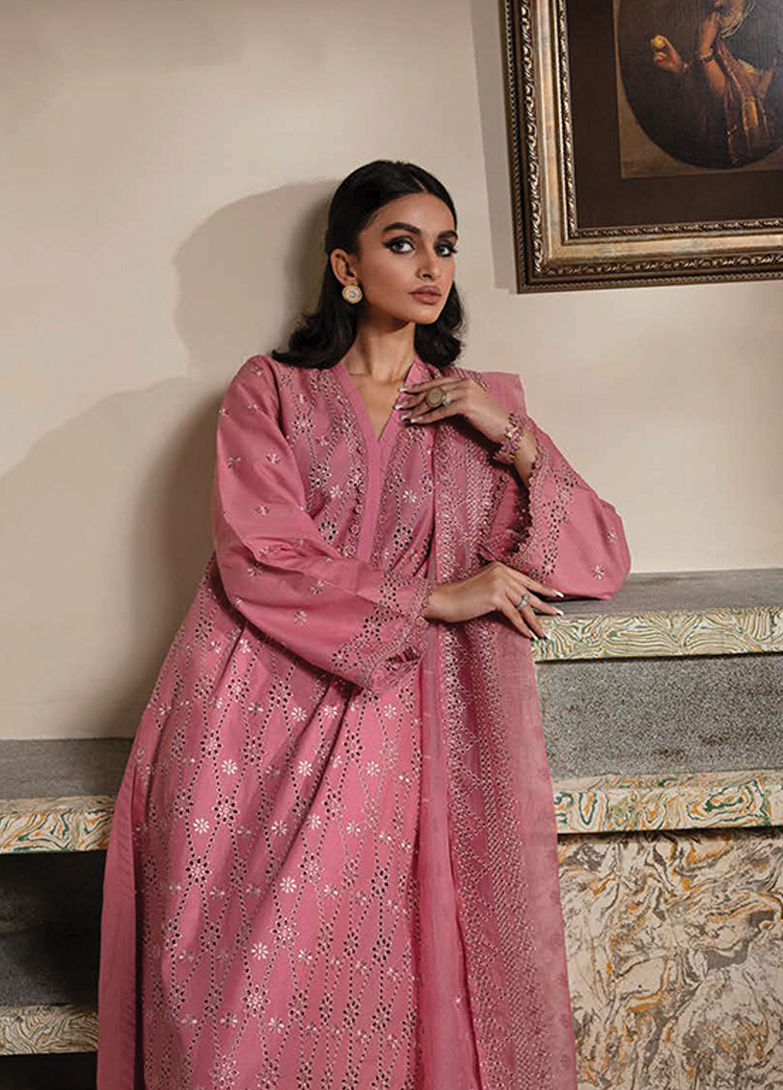 D#02 Cross Stitch Chikankari Emb Lawn Collection 223 D#02 Cross Stitch Chikankari Emb Lawn Collection 223