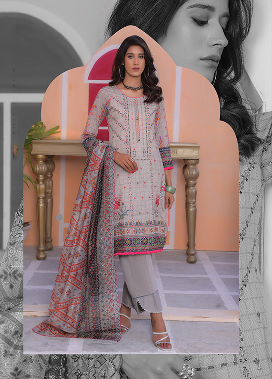 D#02 MTF Gardenia Digital Emb Lawn Collection 223 D#02 MTF Gardenia Digital Emb Lawn Collection 223
