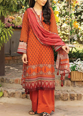 D#16 Salitex Aghaaz Digital Printed Lawn Collection 323 V-2
