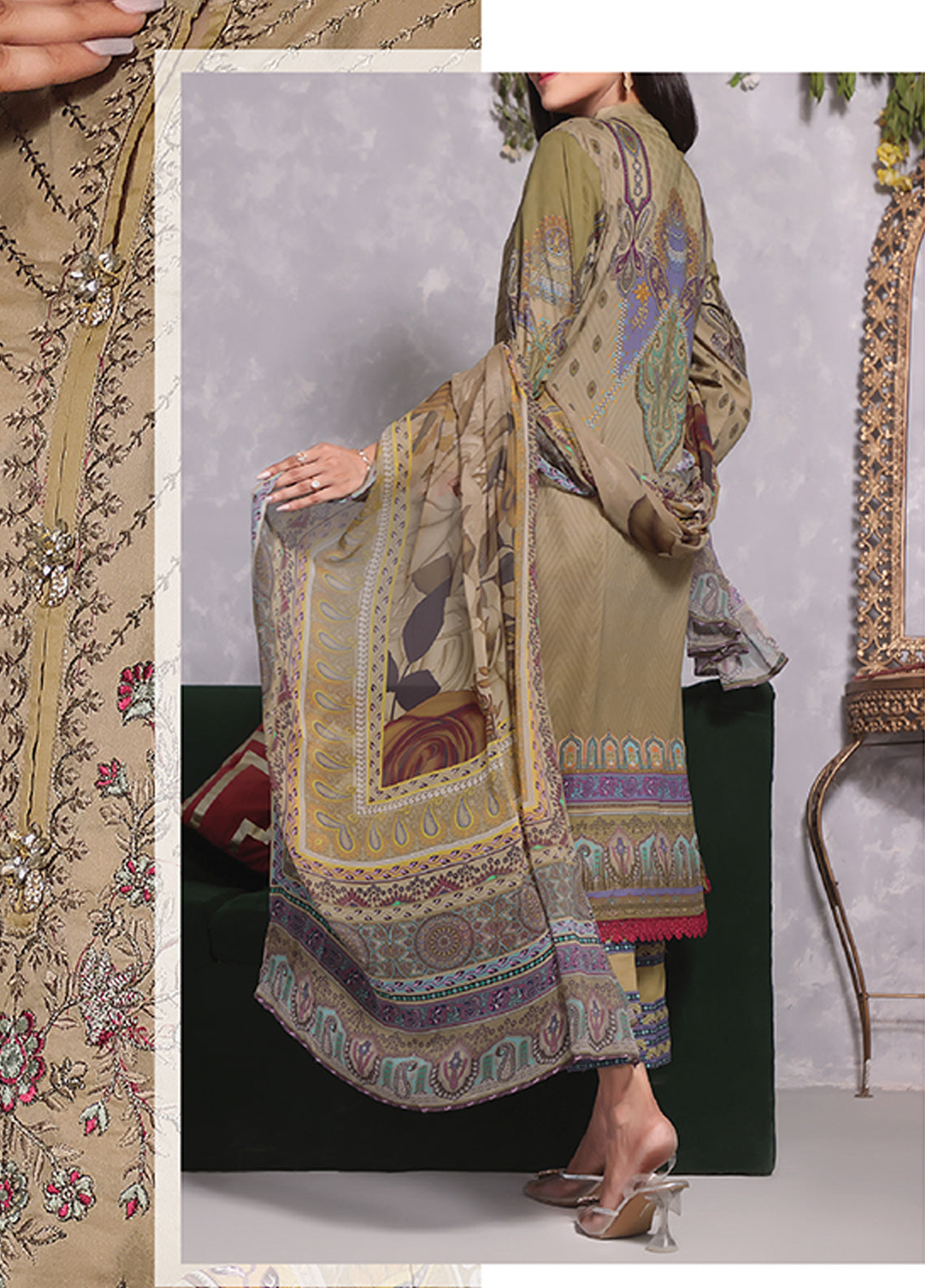 Ayesha Alishba By VS Textile Embroidered Lawn Unstitched 3 Piece Suit - 14 Ayesha Alishba By VS Textile Embroidered Lawn Unstitched 3 Piece Suit - 14