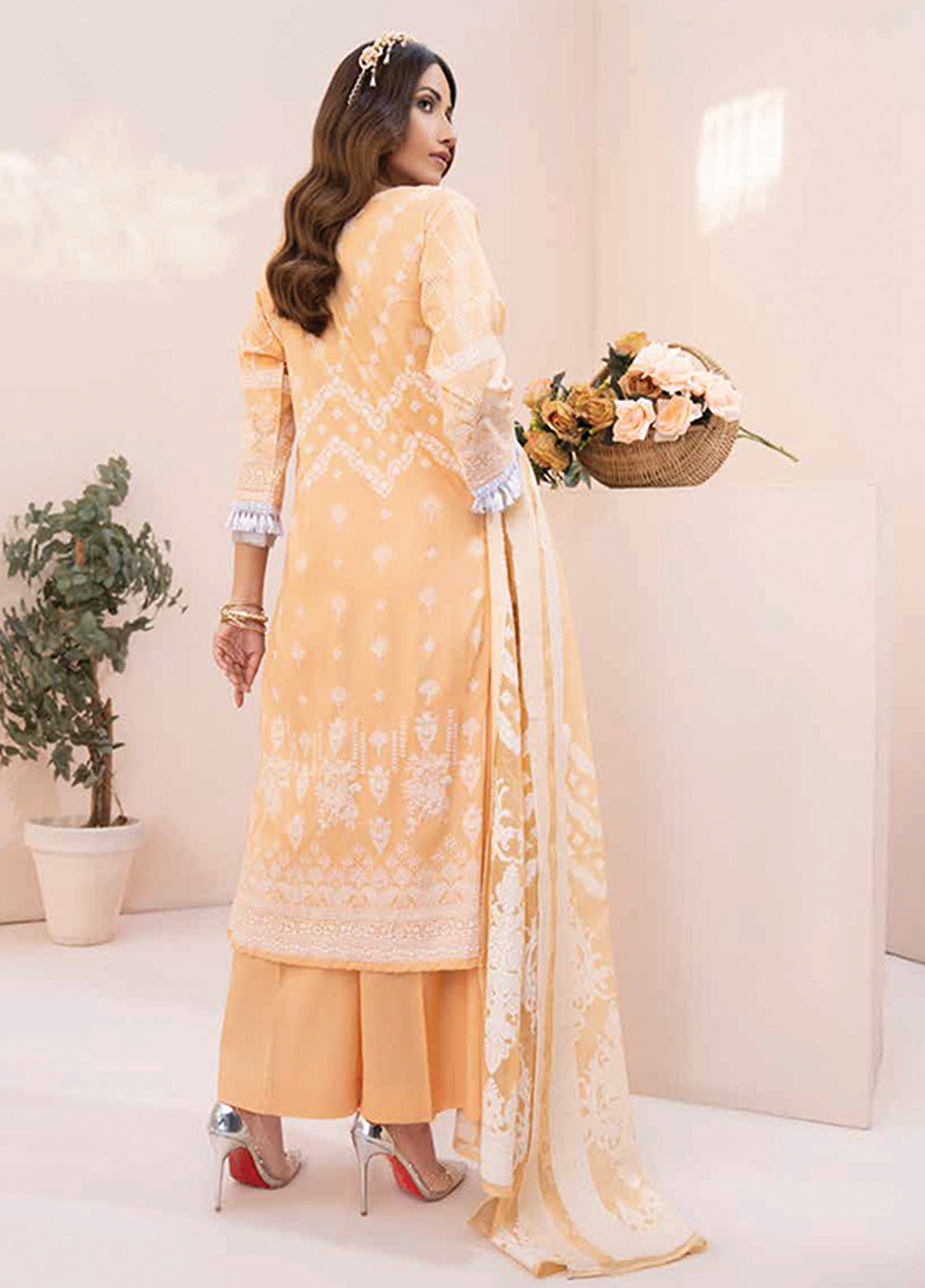 D#5561 Rashid White For Summer Emb Collection 223 D#5561 Rashid White For Summer Emb Collection 223