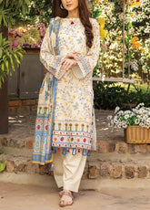 D#14 Salitex Aghaaz Digital Printed Lawn Collection 323 V-2