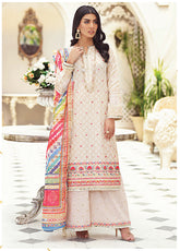 D#5012 LSM Lakhany Summer Gold Emb Collection 223