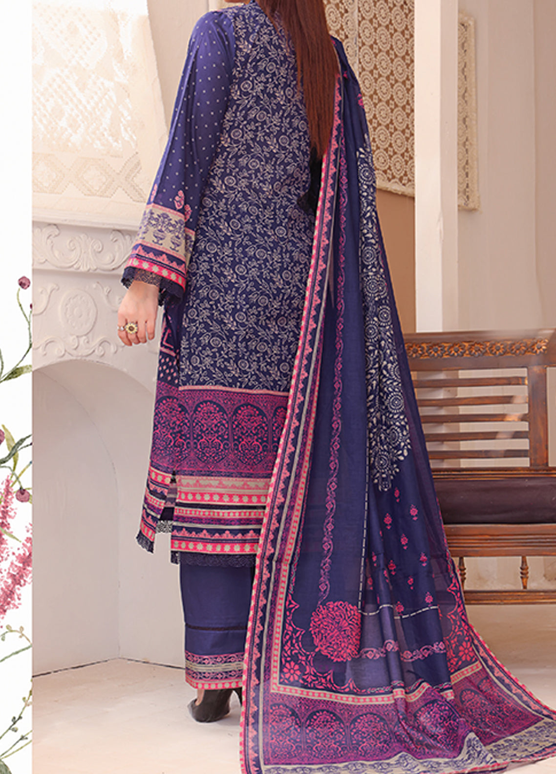 Misri By VS Textile Printed Lawn Unstitched 3 Piece Suit - 08 Misri By VS Textile Printed Lawn Unstitched 3 Piece Suit - 08