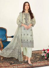 D#06 Alif Ruby Digital Emb Lawn Collection 223