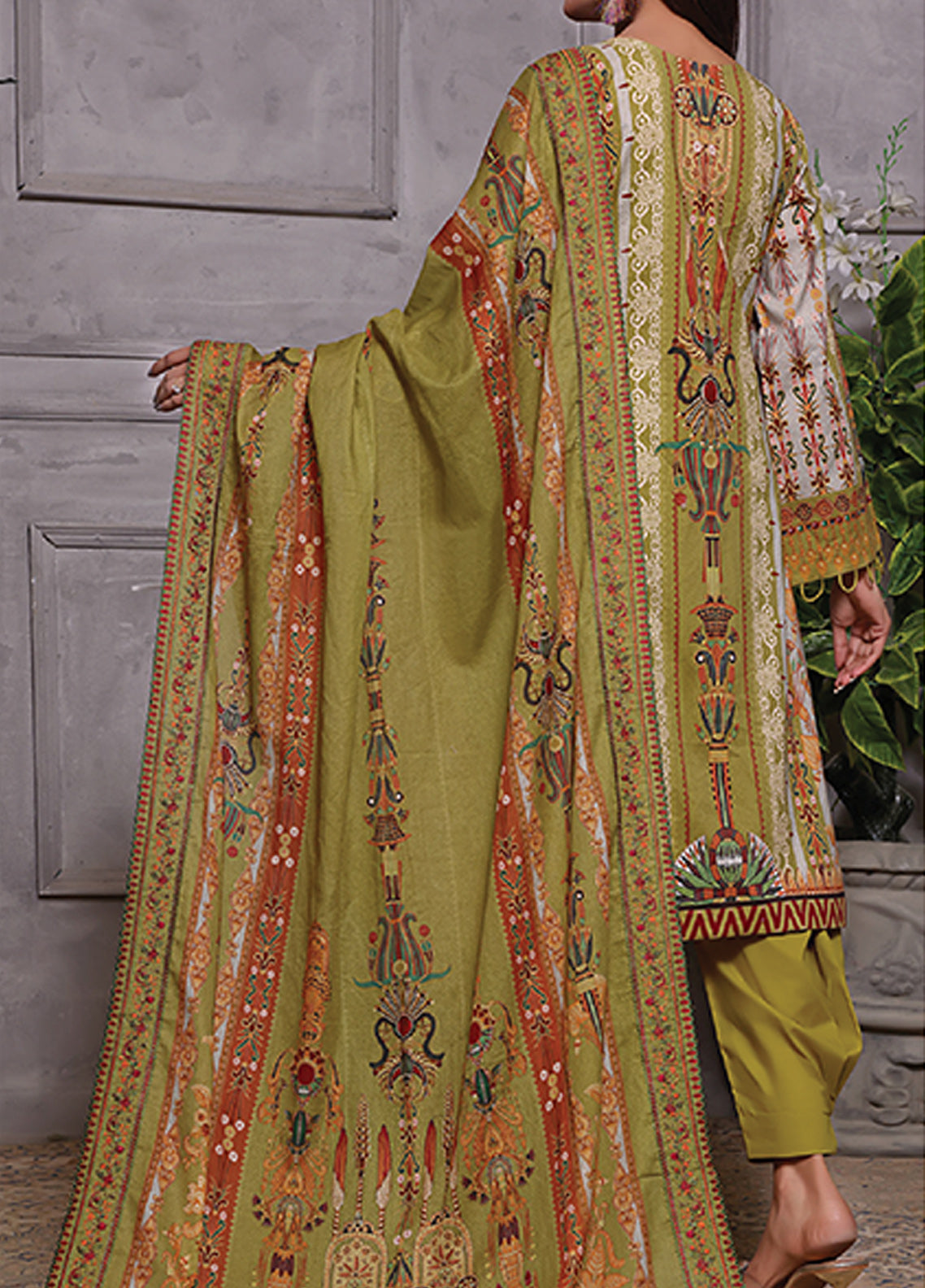 Misri By VS Textile Printed Lawn Unstitched 3 Piece Suit - 183 Misri By VS Textile Printed Lawn Unstitched 3 Piece Suit - 183