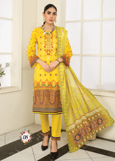 Riwaj By Afreen Embroidered Lawn Unstitched 3 Piece Suit - 08