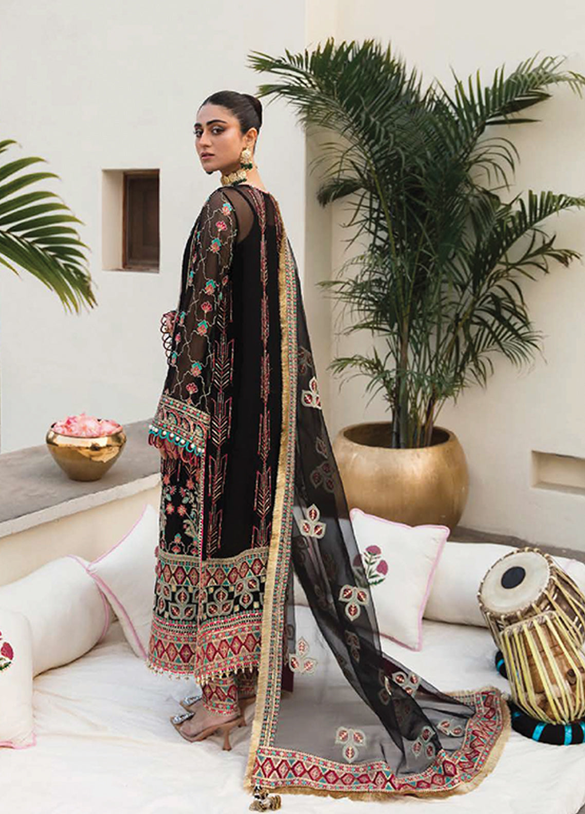 Mehrbano Ayzel By Afrozeh Embroidered Chiffon Unstitched 3 Piece Suit - 05 Mehrbano Ayzel By Afrozeh Embroidered Chiffon Unstitched 3 Piece Suit - 05