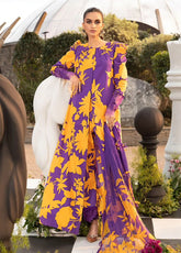 M.Prints By Maria B Embroidered Lawn Unstitched 3 Piece Suit - MB24MPL 11A