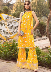 M.Prints By Maria B Embroidered Lawn Unstitched 3 Piece Suit - MB24MPL 12B