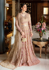 Mirha By Emaan Adeel Embroidered Net Unstitched 3 Piece Suit - 01