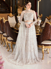 Mirha By Emaan Adeel Embroidered Organza Unstitched 3 Piece Suit - 03