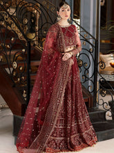 Mirha By Emaan Adeel Embroidered Organza Unstitched 3 Piece Suit - 04