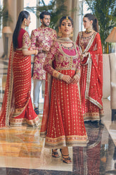 Mushq Unstitched 3 Piece Molten Lava