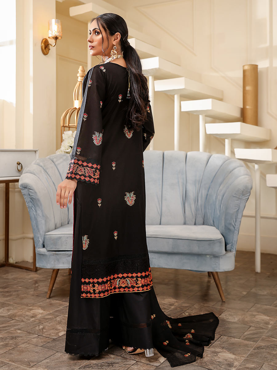 Mahnur Unstitched 3 Piece D#06 Mahnur Unstitched 3 Piece D#06