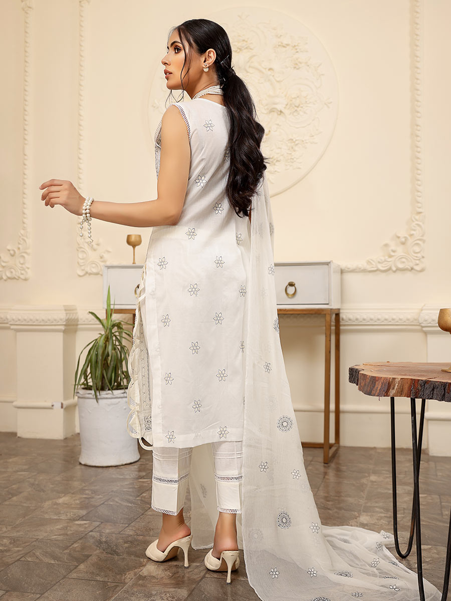 Mahnur Unstitched 3 Piece D#10 Mahnur Unstitched 3 Piece D#10