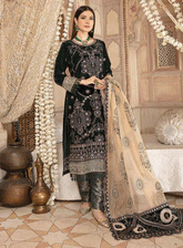 Makhmal By Aalaya Embroidered Velvet Unstitched 3 Piece Suit - ALY23MV 01