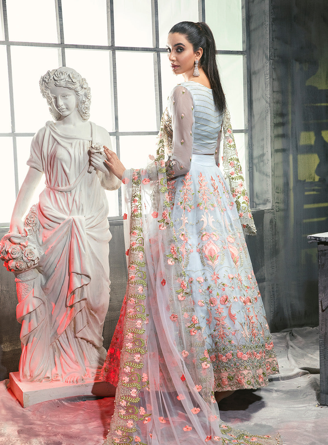 Manifesto By Laveen Hand Embellished & Embroidered Organza Unstitched 3 Piece Suit - LV24M LCM-002-22 ALLURING Manifesto By Laveen Hand Embellished & Embroidered Organza Unstitched 3 Piece Suit - LV24M LCM-002-22 ALLURING