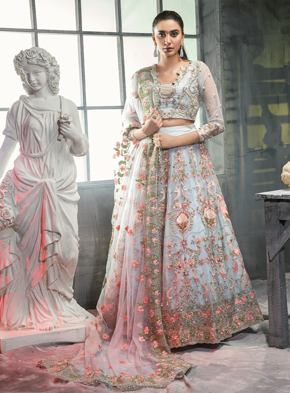 Manifesto By Laveen Hand Embellished & Embroidered Organza Unstitched 3 Piece Suit - LV24M LCM-002-22 ALLURING Manifesto By Laveen Hand Embellished & Embroidered Organza Unstitched 3 Piece Suit - LV24M LCM-002-22 ALLURING