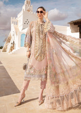 Maria B Embroidered Lawn Unstitched 3 Piece Suit - MB24VL 2406-A