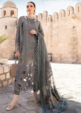 Maria B Embroidered Lawn Unstitched 3 Piece Suit - MB24VL 2407-B