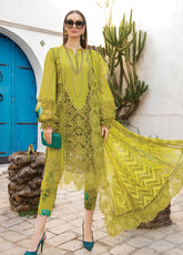 Maria B Embroidered Lawn Unstitched 3 Piece Suit - MB24VL 2408-A