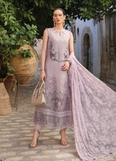 Maria B Embroidered Lawn Unstitched 3 Piece Suit - MB24VL 2411-B