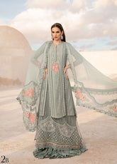 Maria B Embroidered Lawn Unstitched 3 Piece Suit - MB24VL 2412-B