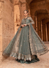 Maria B Embroidered Net Unstitched 3 Piece Suit - MB24VL 2403-A