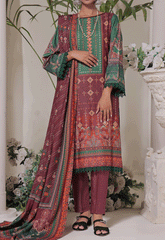 Mariyah By VS Textile Printed Karandi Unstitched 3 Piece Suit - VS23MK 40