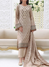 Mariyah by VS Textile Embroidered Karandi Unstitched 3 Piece Suit - 07