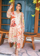 Marjaan By Addee Embroidered Lawn Stitched 3 Piece Suit - AD24MPL SM-028