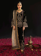 Maya by Nureh Embroidered Velvet Unstitched 3 Piece Suit - NU23MV 97 MORBAGH