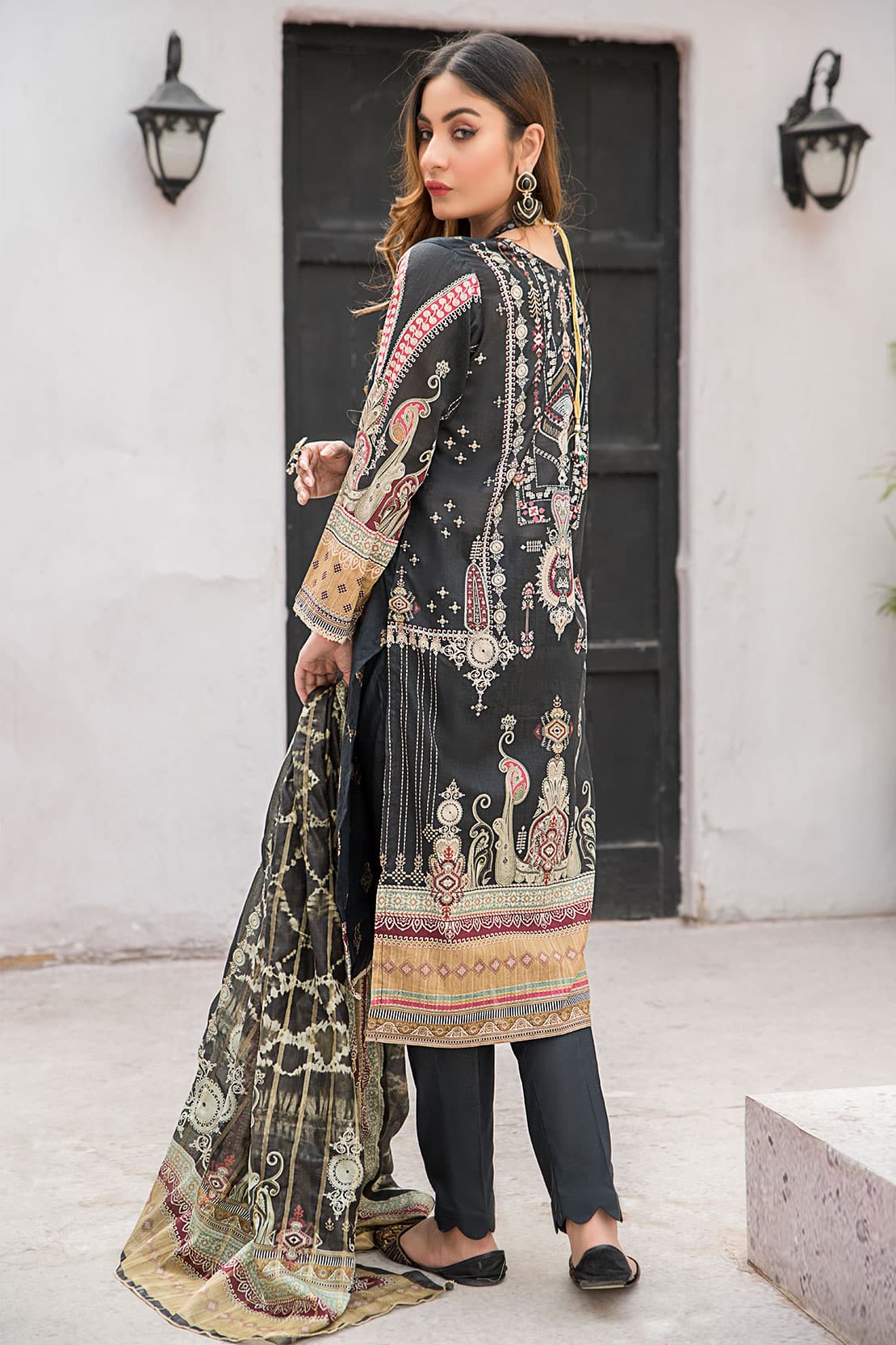 Rashid Textile Unstitched 3 Piece D#6854 Rashid Textile Unstitched 3 Piece D#6854