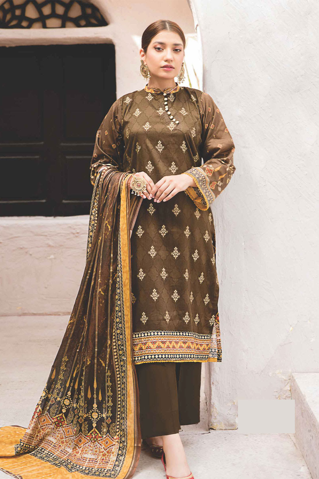Rashid Textile Unstitched 3 Piece D#6855 Rashid Textile Unstitched 3 Piece D#6855