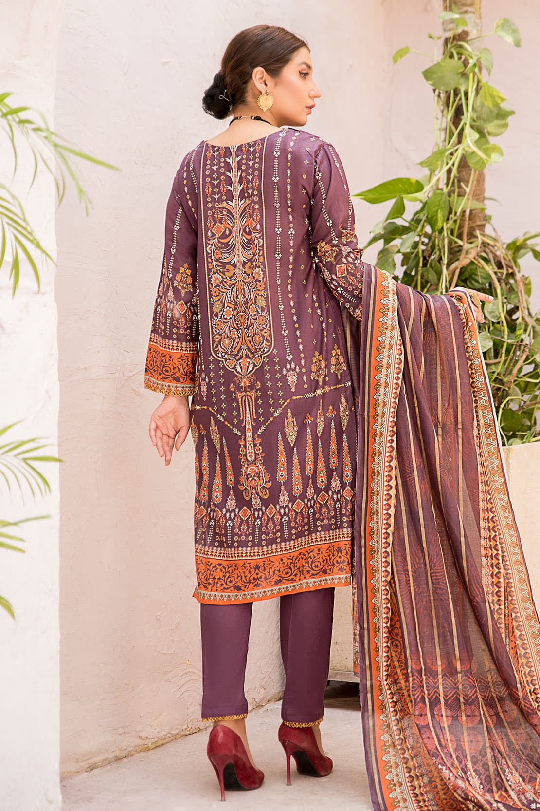 Rashid Textile Unstitched 3 Piece D#6856 Rashid Textile Unstitched 3 Piece D#6856