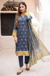 Rashid Textile Unstitched 3 Piece D#6857