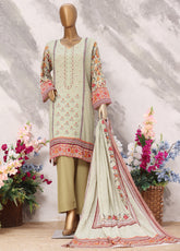 Mehbooba By Justuju Embroidered Lawn Unstitched 3 Piece Suit - JU24MB 02