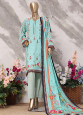 Mehbooba By Justuju Embroidered Lawn Unstitched 3 Piece Suit - JU24MB 03