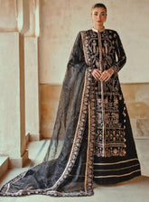 Mehr-un-Nissa By Florent Embroidered Velvet Unstitched 3 Piece Suit - FL23MN FL-06