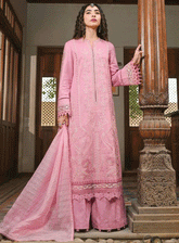 Menakumare By Aabyaan Embroidered Schiffli Unstitched 3 Piece Suit - ABY23E AE-06 LEELA