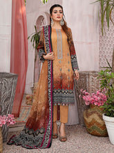 Minha By Aalaya Embroidered Lawn Unstitched 3 Piece Suit - 04