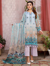 Minha By Aalaya Embroidered Lawn Unstitched 3 Piece Suit - 08