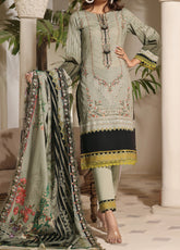 Misri By VS Textile Embroidered Lawn Unstitched 3 Piece Suit - VS24MDE 202