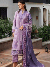 Moroccan Dream By Mushq Embroidered Chikan Unstitched 3 Piece Suit - MQ23MD MNW-01 ADILAH