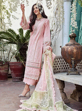 Motifz Embroidered Lawn Unstitched 3 Piece Suit - MTF23EL 4045 ZILLE