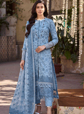 Motifz Embroidered Lawn Unstitched 3 Piece Suit - MTF23EL 4059 ZAREEN