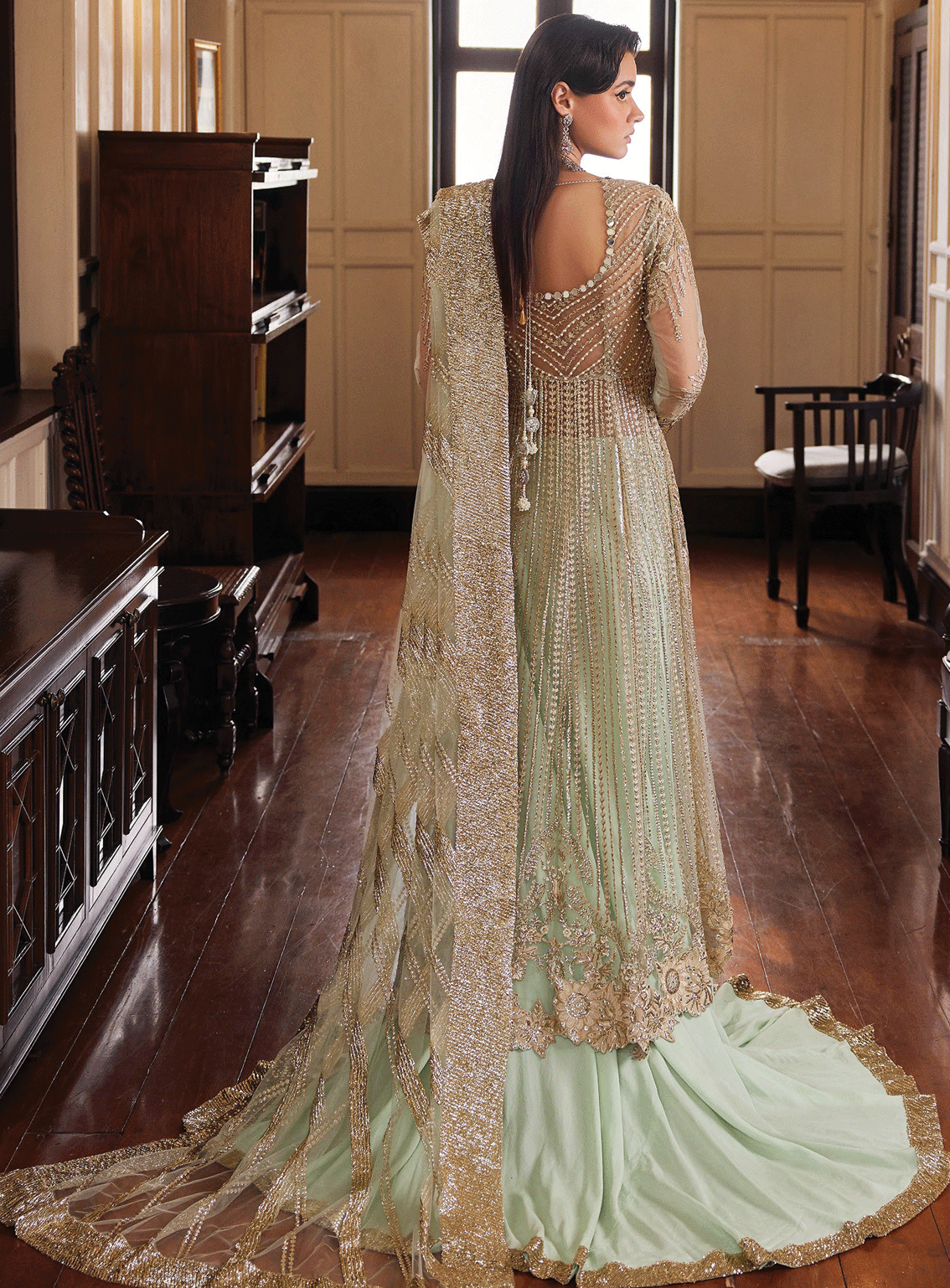 Mushq Embroidered Net Unstitched 3 Piece Suit - MQ23SW 05 TWILIGHT Mushq Embroidered Net Unstitched 3 Piece Suit - MQ23SW 05 TWILIGHT