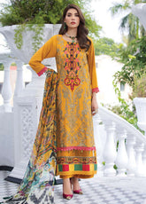 D#04 Jacquard Khuubru Luxury Emb Linen Collection 922