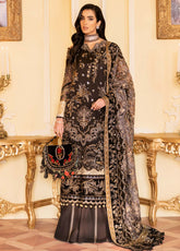 The Royal Palace By Nureh Embroidered Chiffon Unstitched 3 Piece Suit - 48